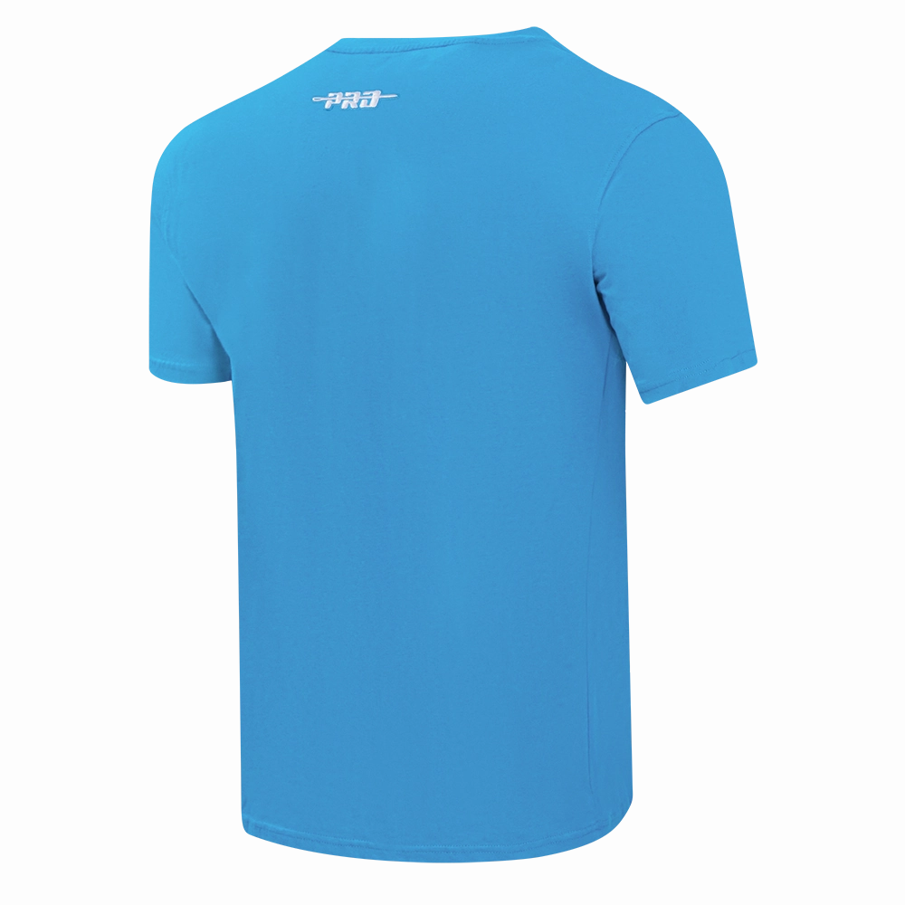 NFL DETROIT LIONS SOUVENIR MEN'S SINGLE JERSEY TEE (AQUA)