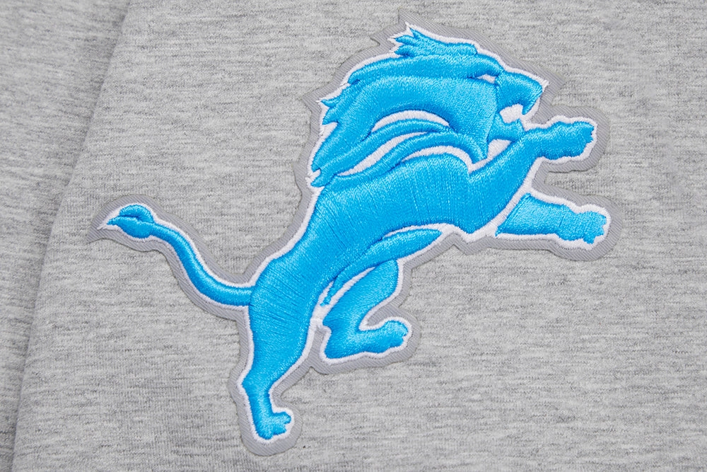 NFL DETROIT LIONS TEAM PENNANTS MEN'S   TEE (HEATHER GREY)
