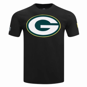 NFL GREEN BAY PACKERS MASHUP MEN'S TEE (BLACK)