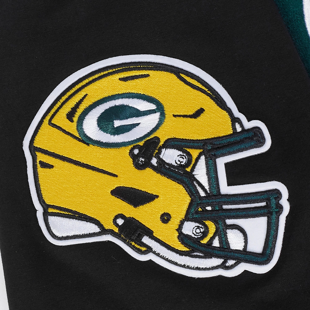 NFL GREEN BAY PACKERS MASHUP MEN'S TEE (BLACK)