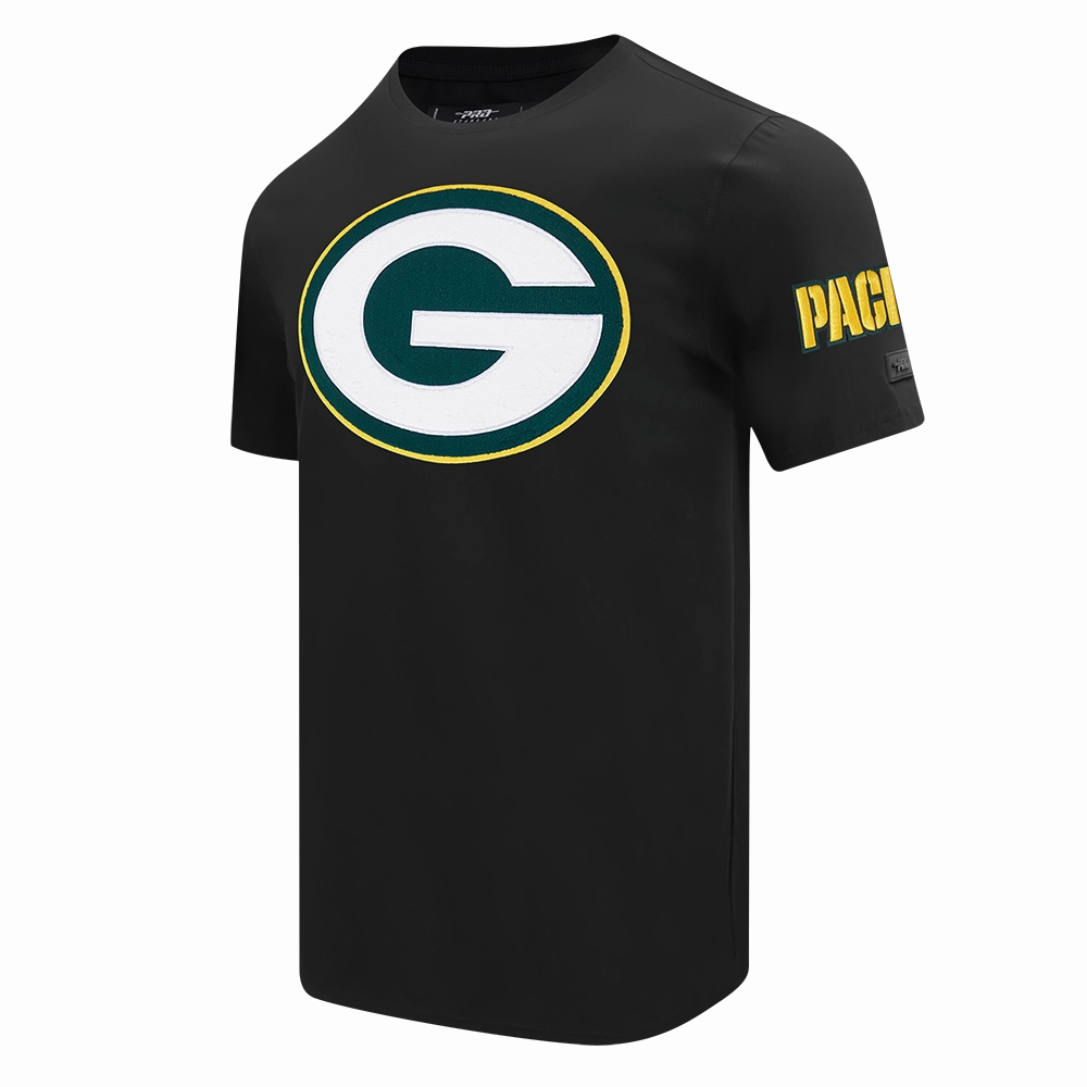 NFL GREEN BAY PACKERS MASHUP MEN'S TEE (BLACK)