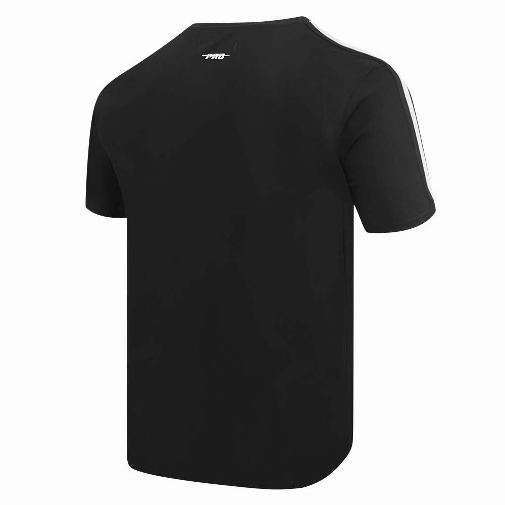 NFL GREEN BAY PACKERS RETRO CLASSIC MEN'S STRIPED TEE (BLACK)