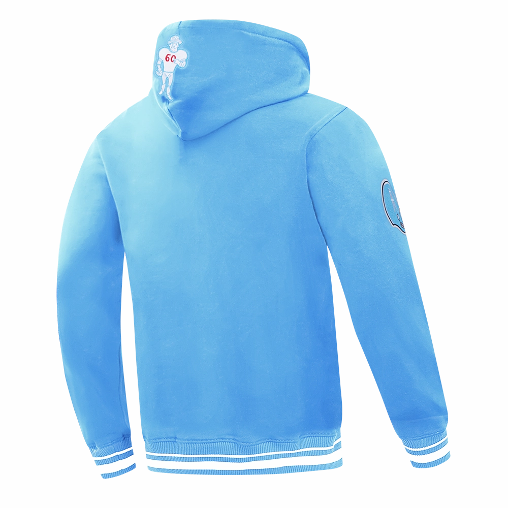 NFL HOUSTON OILERS RETRO CLASSIC MEN'S PULLOVER HOODIE (UNIVERSITY BLUE)