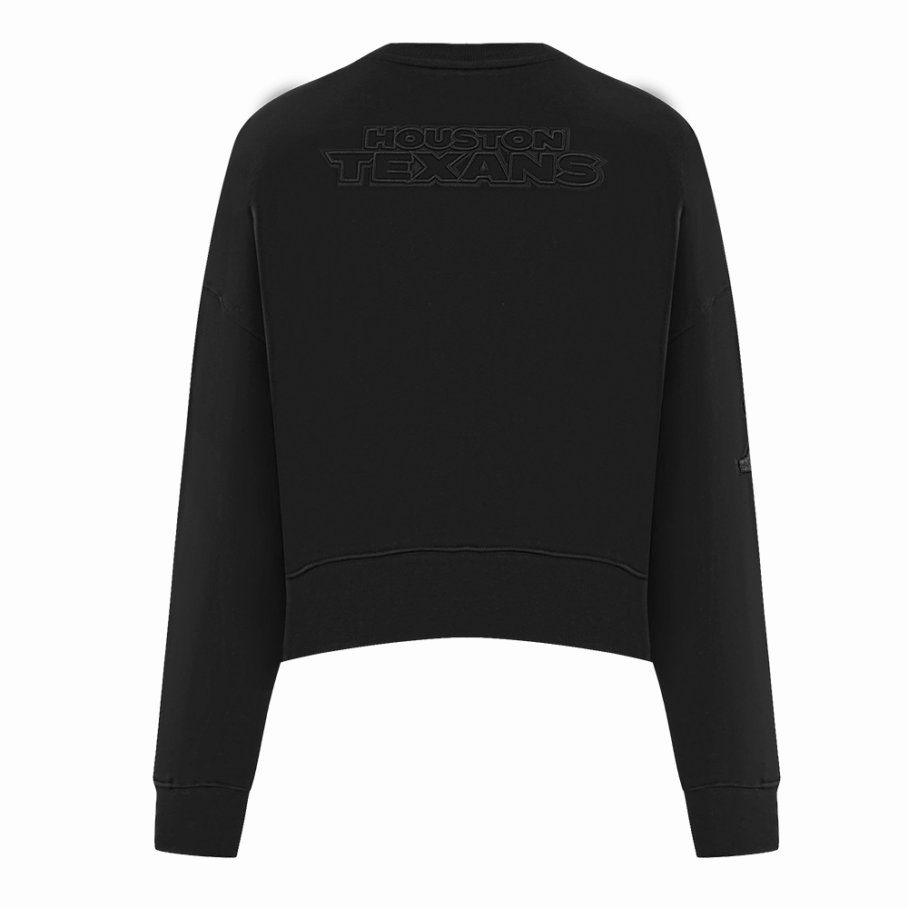 NFL HOUSTON TEXANS NEUTRAL WOMEN'S CREWNECK (EGGSHELL)