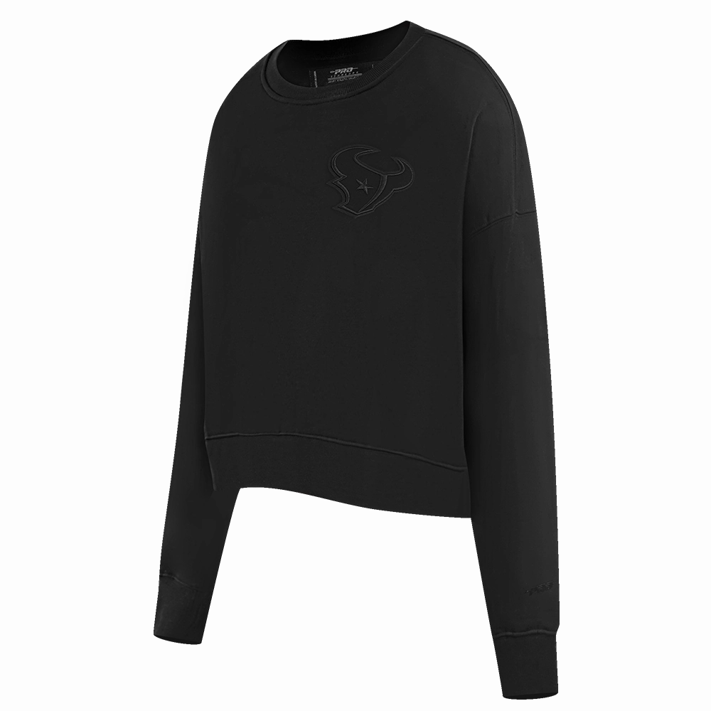 NFL HOUSTON TEXANS NEUTRAL WOMEN'S CREWNECK (EGGSHELL)
