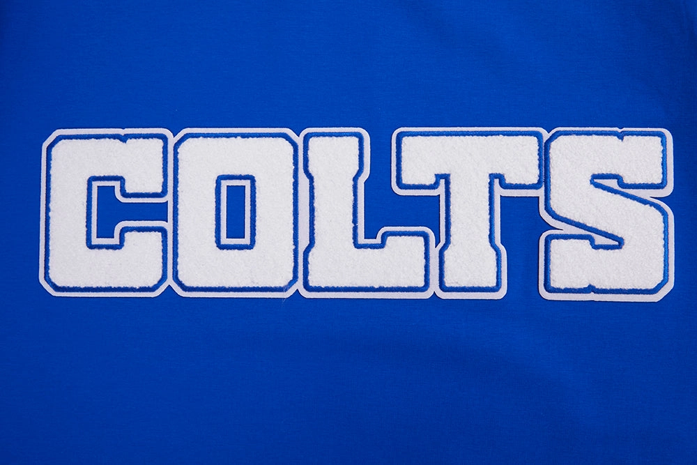 NFL INDIANAPOLIS COLTS CLASSIC CHENILLE MEN'S   TEE (ROYAL BLUE)