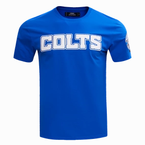 NFL INDIANAPOLIS COLTS CLASSIC CHENILLE MEN'S   TEE (ROYAL BLUE)