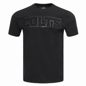 NFL INDIANAPOLIS COLTS TRIPLE BLACK MEN'S   TEE (TRIPLE BLACK)