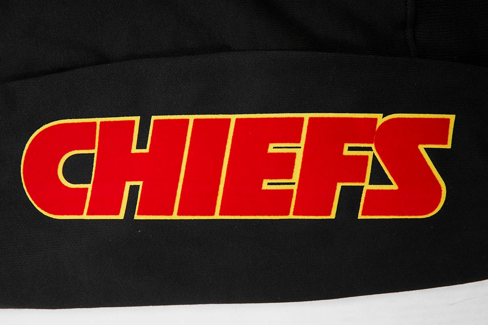NFL KANSAS CITY CHIEFS CLASSIC BRISTLE MEN'S CREWNECK (BLACK)