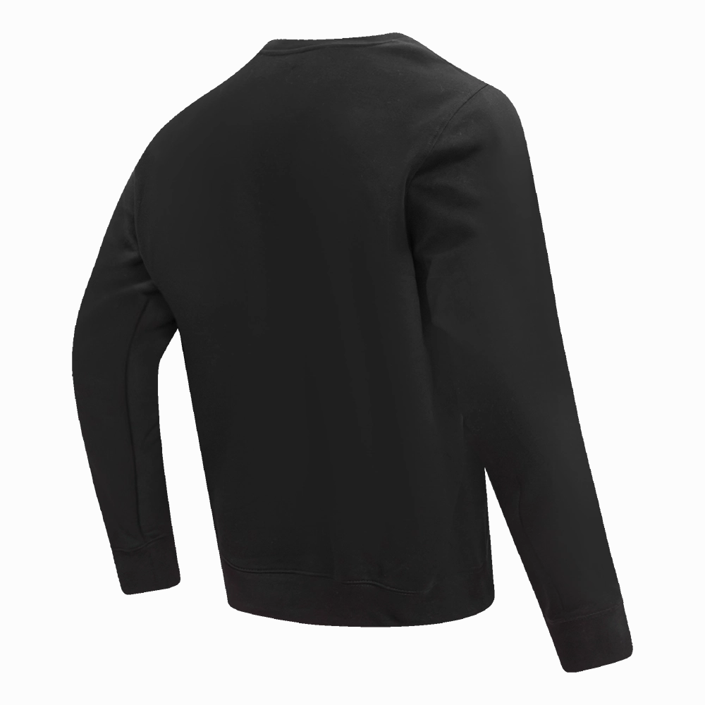 NFL KANSAS CITY CHIEFS CLASSIC BRISTLE MEN'S CREWNECK (BLACK)