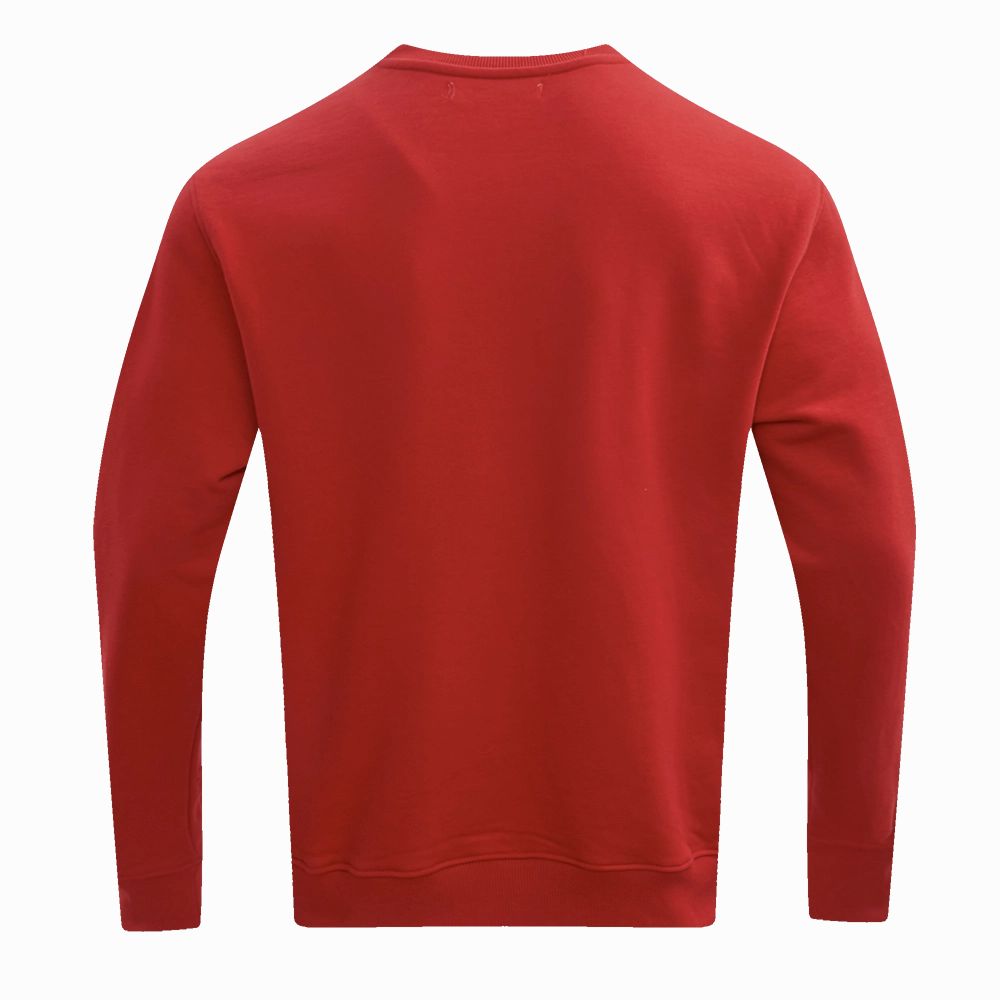 NFL KANSAS CITY CHIEFS CLASSIC BRISTLE MEN'S CREWNECK (RED)