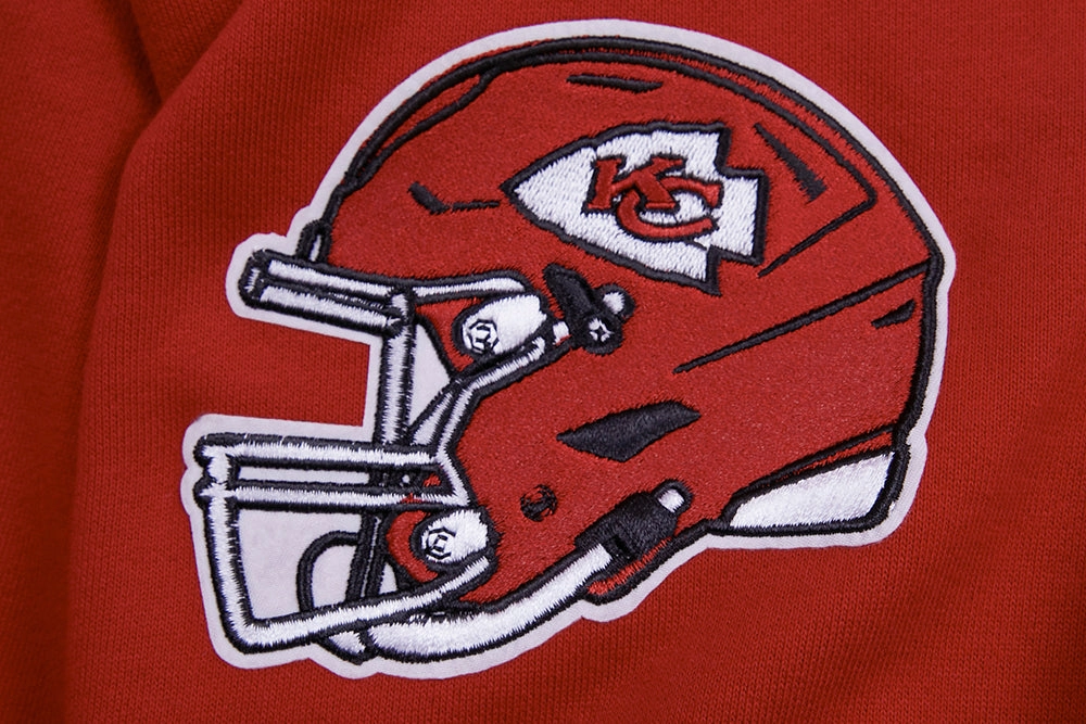 NFL KANSAS CITY CHIEFS CLASSIC BRISTLE MEN'S CREWNECK (RED)