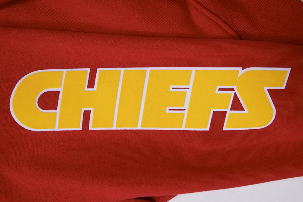NFL KANSAS CITY CHIEFS CLASSIC BRISTLE MEN'S CREWNECK (RED)