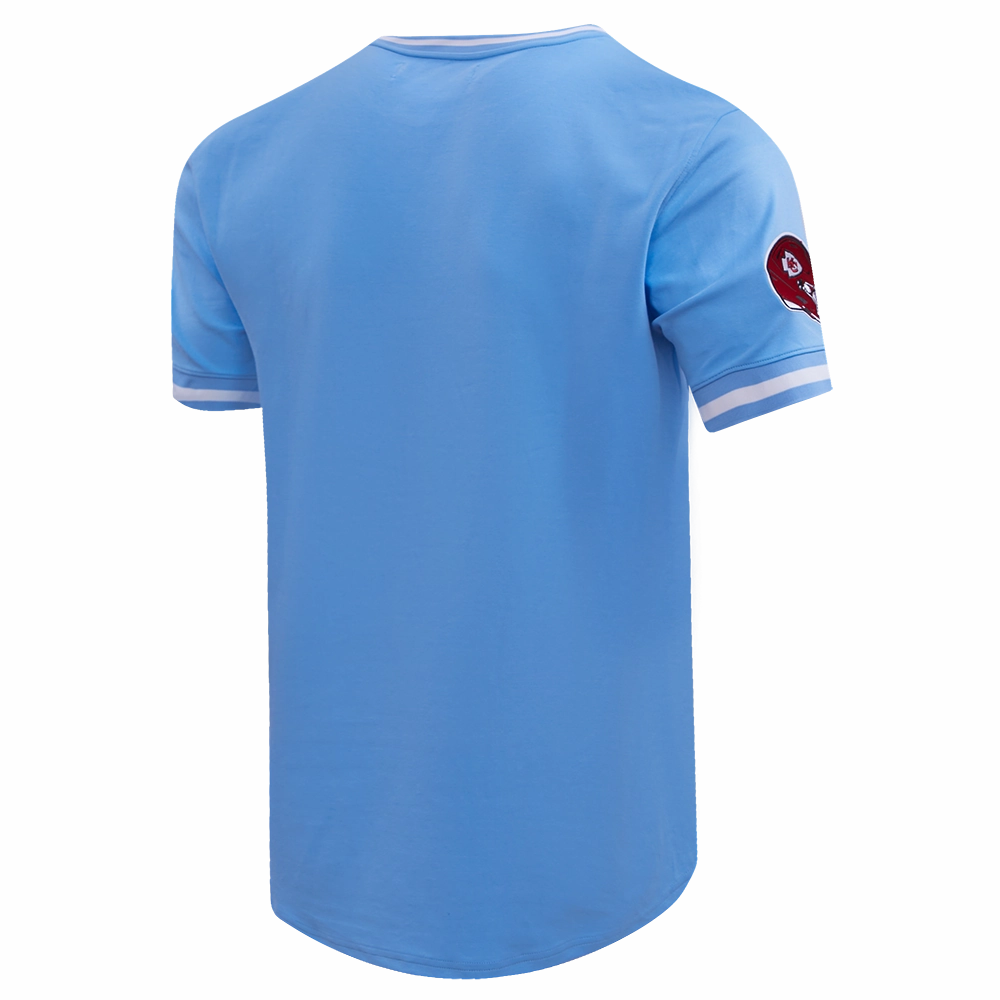 NFL KANSAS CITY CHIEFS CLASSIC CHENILLE MEN'S TEE (UNIVERSITY BLUE)