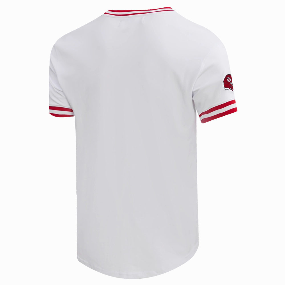 NFL KANSAS CITY CHIEFS CLASSIC CHENILLE MEN'S TEE (WHITE)