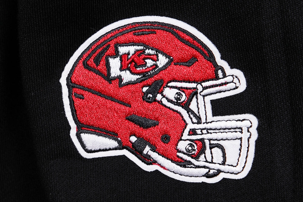 NFL KANSAS CITY CHIEFS CLASSIC WOMEN'S FLC PO HOODIE (BLACK)