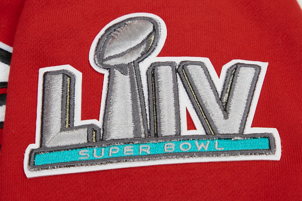 NFL KANSAS CITY CHIEFS MASHUP MEN'S PULLOVER HOODIE (RED)
