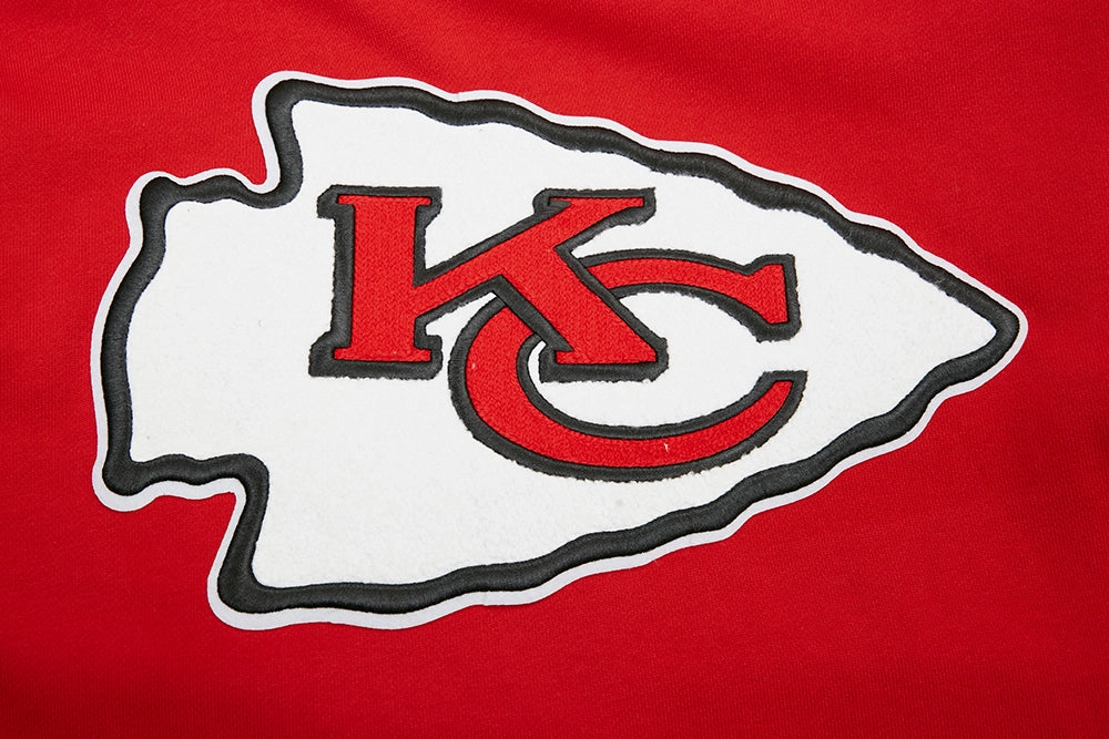 NFL KANSAS CITY CHIEFS MASHUP MEN'S PULLOVER HOODIE (RED)