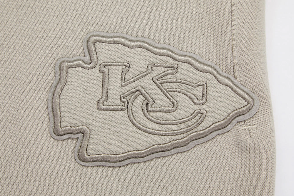 NFL KANSAS CITY CHIEFS NEUTRAL FLEECE SWEATPANT (TAUPE)