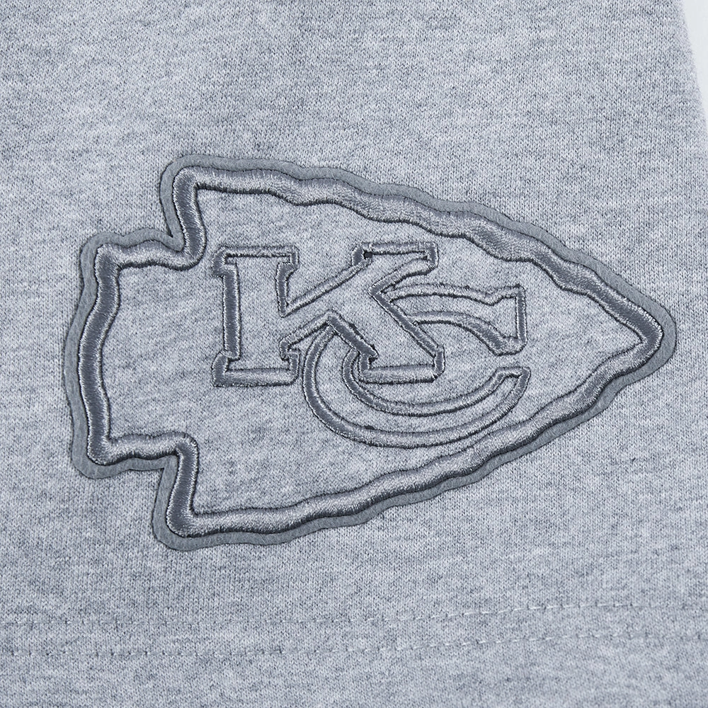 NFL KANSAS CITY CHIEFS NEUTRAL MEN'S SHORT (DARK HEATHER GRAY)