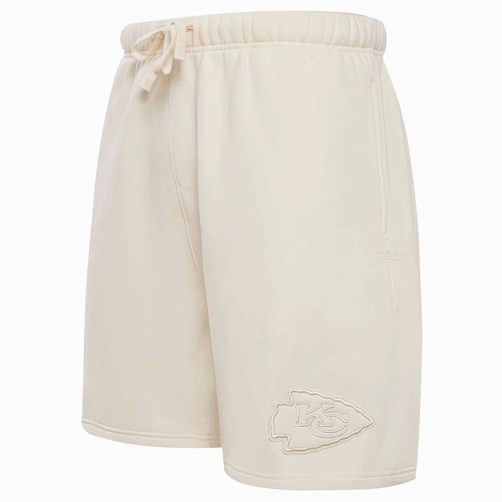 NFL KANSAS CITY CHIEFS NEUTRAL MEN'S SHORT (EGGSHELL)