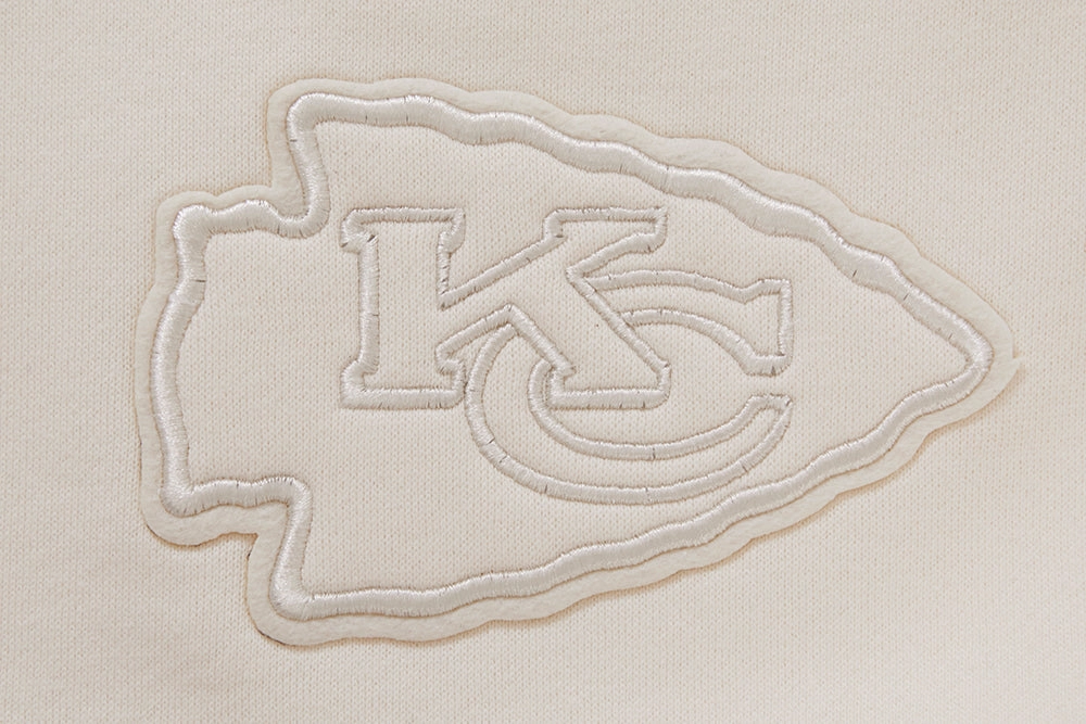 NFL KANSAS CITY CHIEFS NEUTRAL MEN'S SHORT (EGGSHELL)