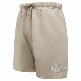 NFL KANSAS CITY CHIEFS NEUTRAL MEN'S SHORT (TAUPE)