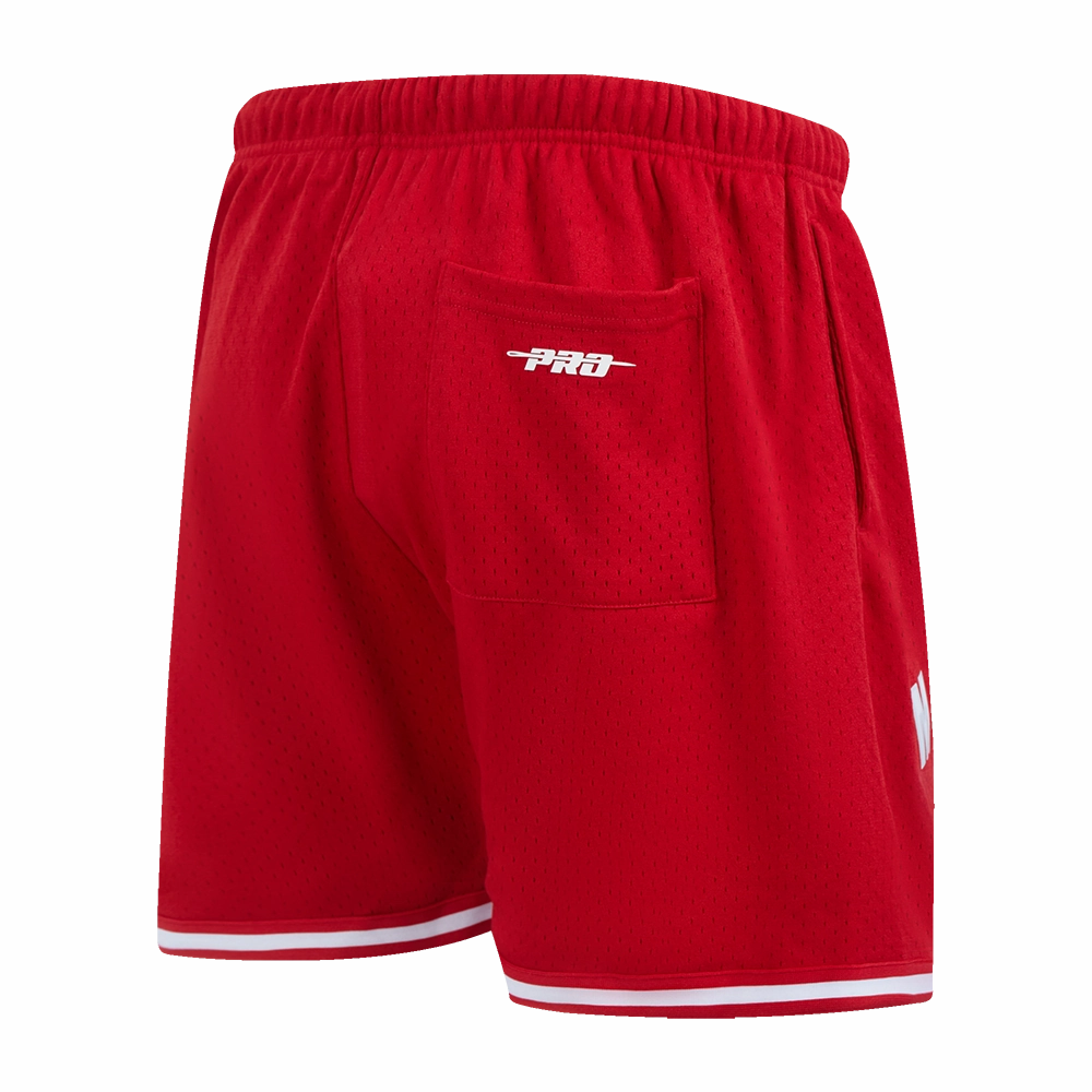 NFL KANSAS CITY CHIEFS PATRICK MAHOMES #15 MEN'S MESH SHORT (RED)