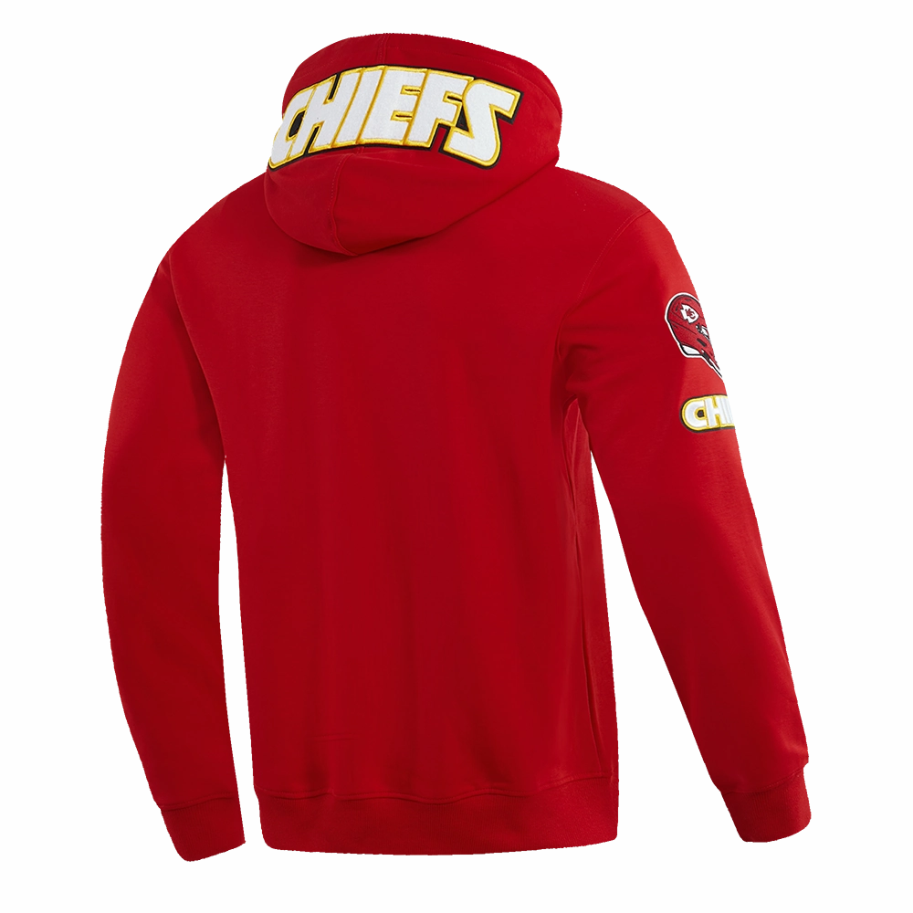 NFL KANSAS CITY CHIEFS PATRICK MAHOMES #15 MEN'S PULLOVER HOODIE (RED)
