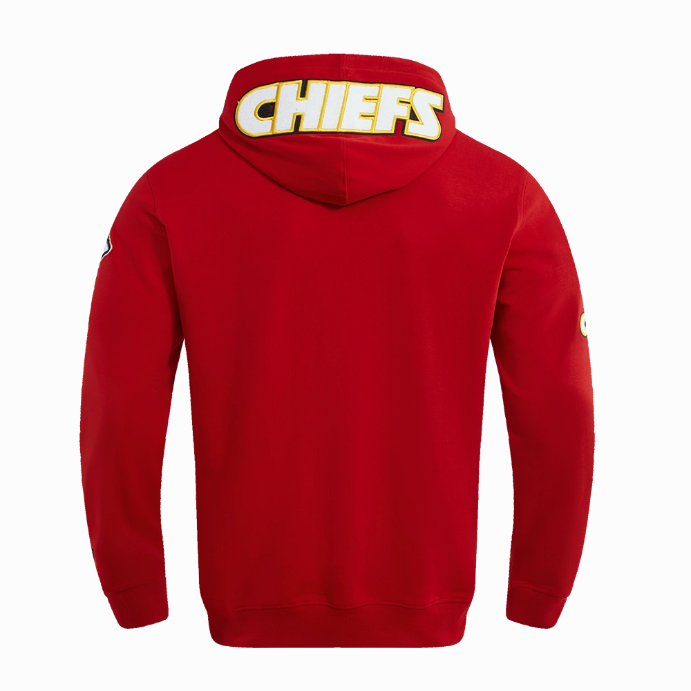 NFL KANSAS CITY CHIEFS PATRICK MAHOMES #15 MEN'S PULLOVER HOODIE (RED)