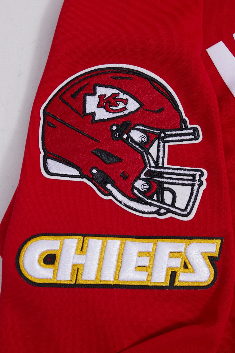 NFL KANSAS CITY CHIEFS PATRICK MAHOMES #15 MEN'S PULLOVER HOODIE (RED)