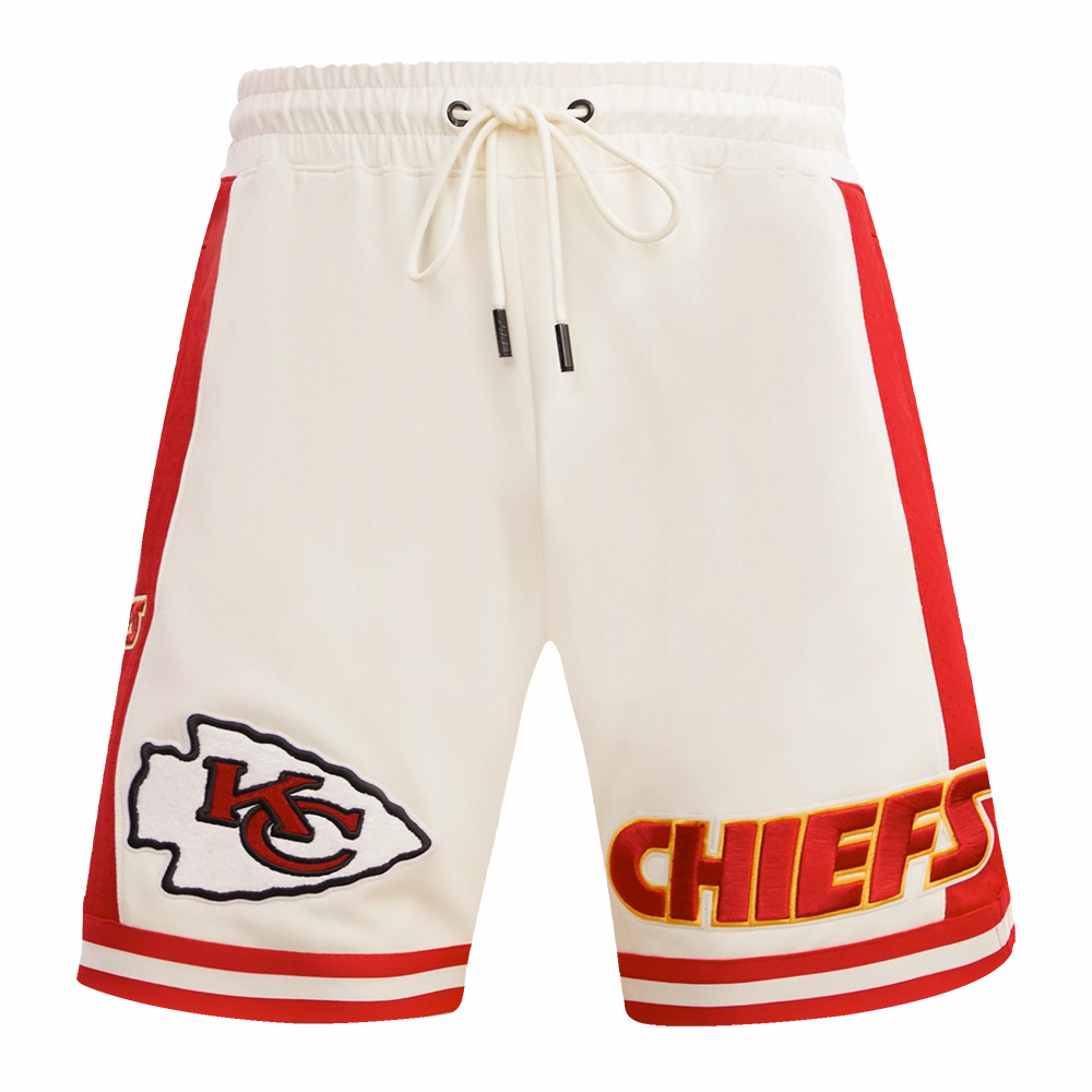 NFL KANSAS CITY CHIEFS RETRO CLASSIC MEN'S STRIPED TEE (EGGSHELL/ RED)