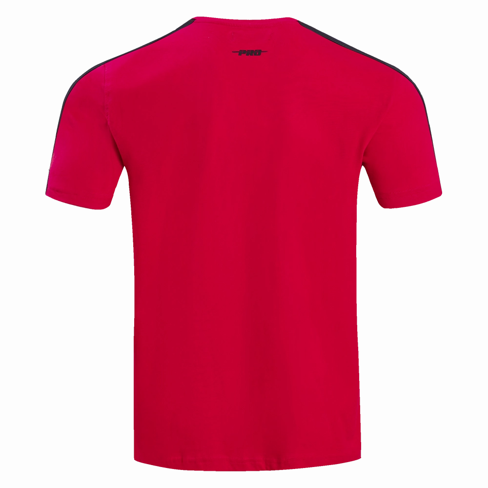 NFL KANSAS CITY CHIEFS RETRO CLASSIC MEN'S STRIPED TEE (RED/BLACK)