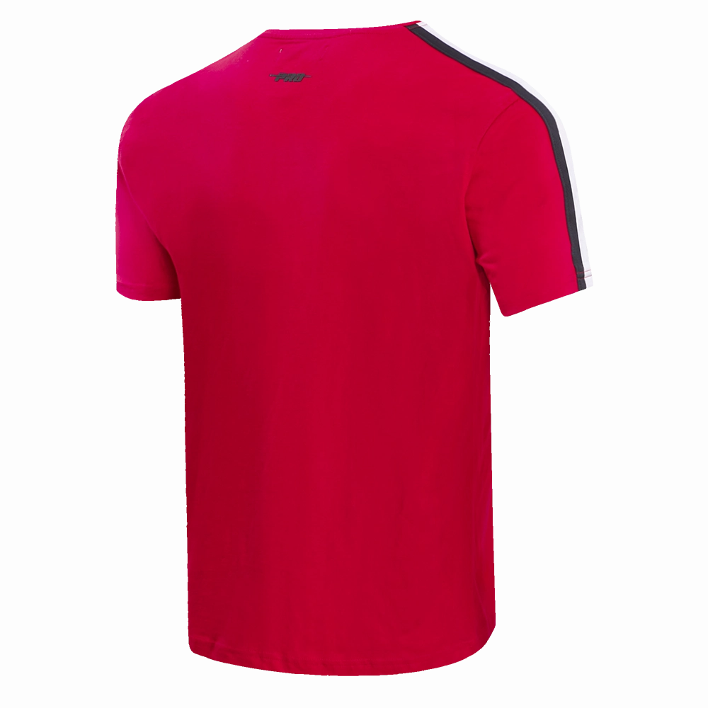 NFL KANSAS CITY CHIEFS RETRO CLASSIC MEN'S STRIPED TEE (RED/BLACK)