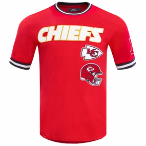 NFL KANSAS CITY CHIEFS RETRO CLASSIC MEN'S TEE (RED/BLACK)