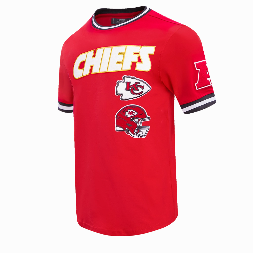 NFL KANSAS CITY CHIEFS RETRO CLASSIC MEN'S TEE (RED/BLACK)
