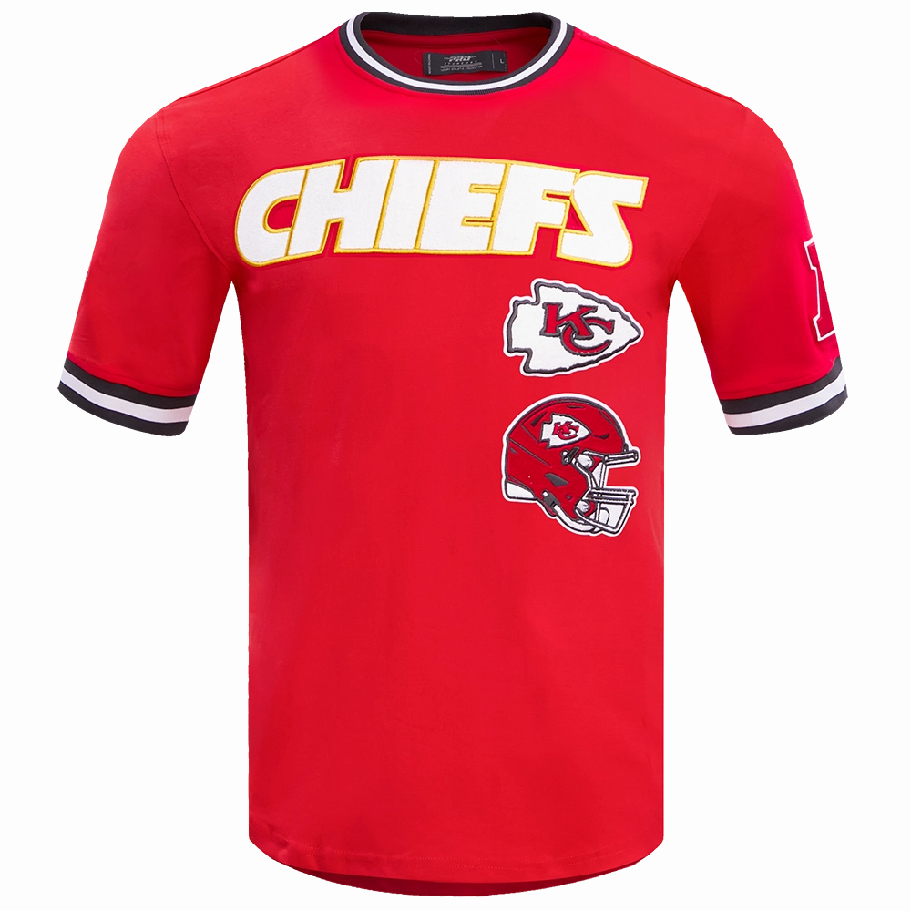 NFL KANSAS CITY CHIEFS RETRO CLASSIC MEN'S TEE (RED/BLACK)