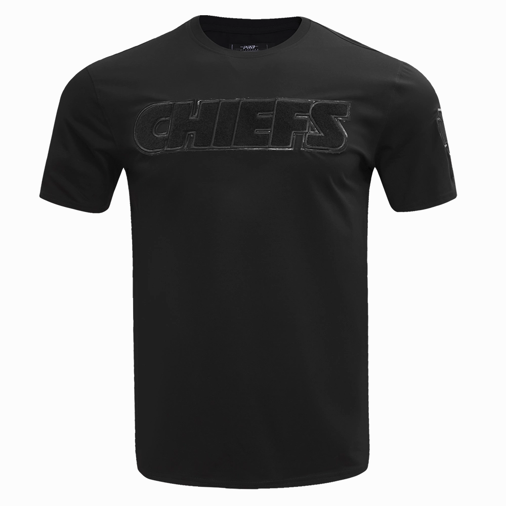 NFL KANSAS CITY CHIEFS TRIPLE BLACK MEN'S TEE (TRIPLE BLACK)