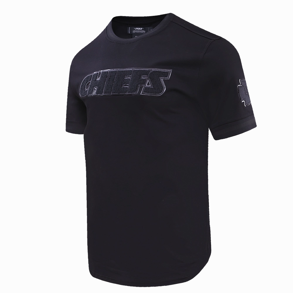 NFL KANSAS CITY CHIEFS TRIPLE BLACK MEN'S TEE (TRIPLE BLACK)