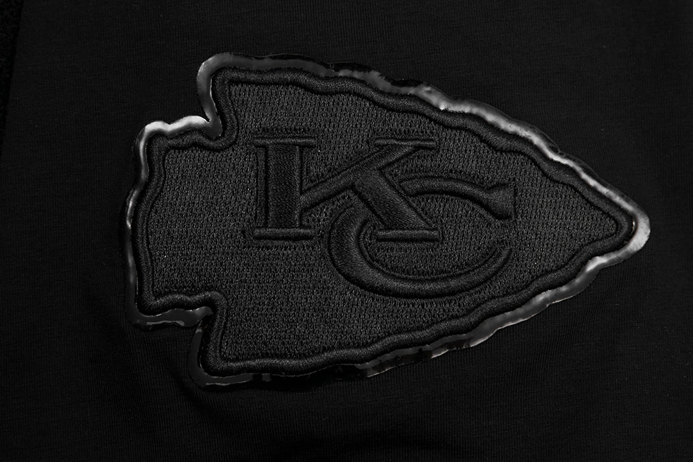 NFL KANSAS CITY CHIEFS TRIPLE BLACK MEN'S TEE (TRIPLE BLACK)