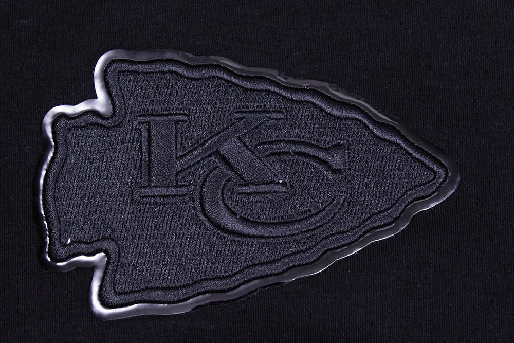 NFL KANSAS CITY CHIEFS TRIPLE BLACK MEN'S TEE (TRIPLE BLACK)