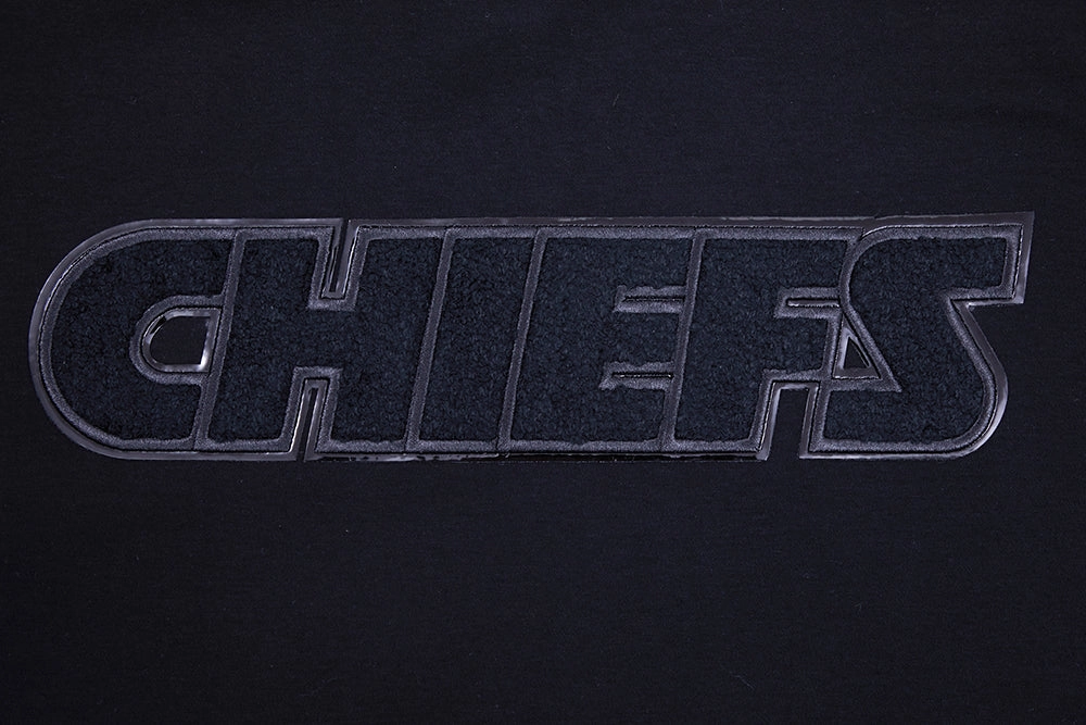 NFL KANSAS CITY CHIEFS TRIPLE BLACK MEN'S TEE (TRIPLE BLACK)