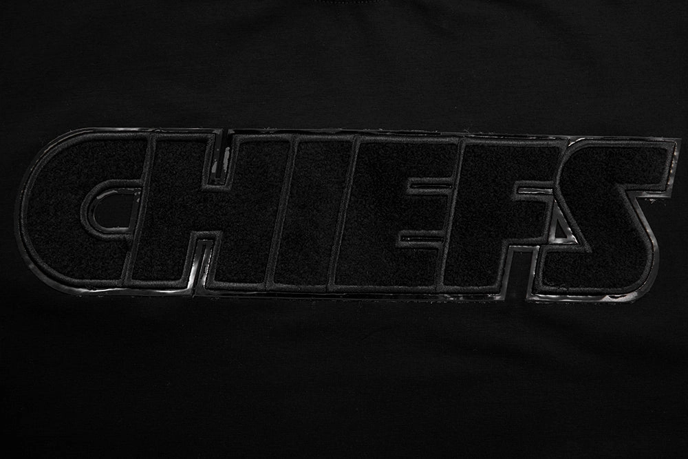 NFL KANSAS CITY CHIEFS TRIPLE BLACK MEN'S TEE (TRIPLE BLACK)