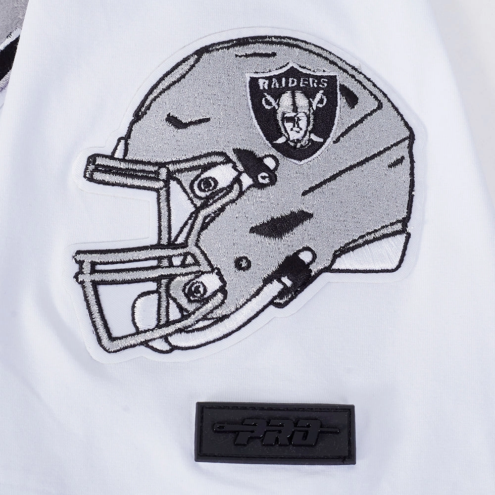 NFL LAS VEGAS RAIDERS CITY RANSOM MEN'S SINGLE JERSEY TEE (WHITE)