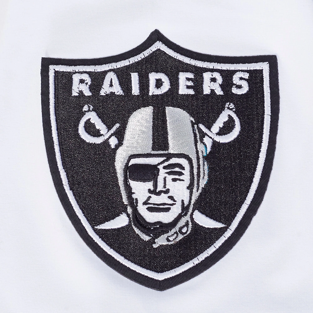 NFL LAS VEGAS RAIDERS CITY RANSOM MEN'S SINGLE JERSEY TEE (WHITE)