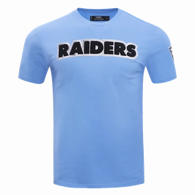 NFL LAS VEGAS RAIDERS CLASSIC CHENILLE   TEE (UNIVERSITY BLUE)