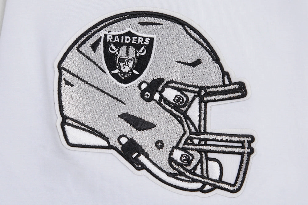 NFL LAS VEGAS RAIDERS CLASSIC CHENILLE   TEE (WHITE)