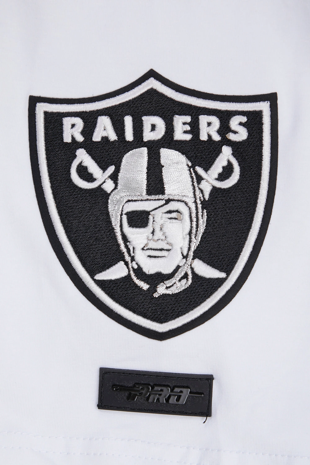 NFL LAS VEGAS RAIDERS CLASSIC CHENILLE   TEE (WHITE)