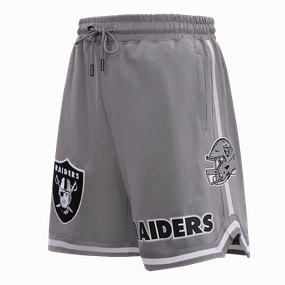 NFL LAS VEGAS RAIDERS CLASSIC CHENILLE DK SHORT (GRAY)
