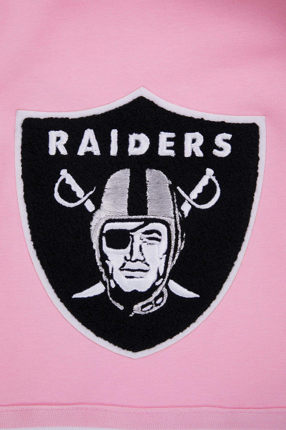 NFL LAS VEGAS RAIDERS CLASSIC CHENILLE DK SHORT (PINK)